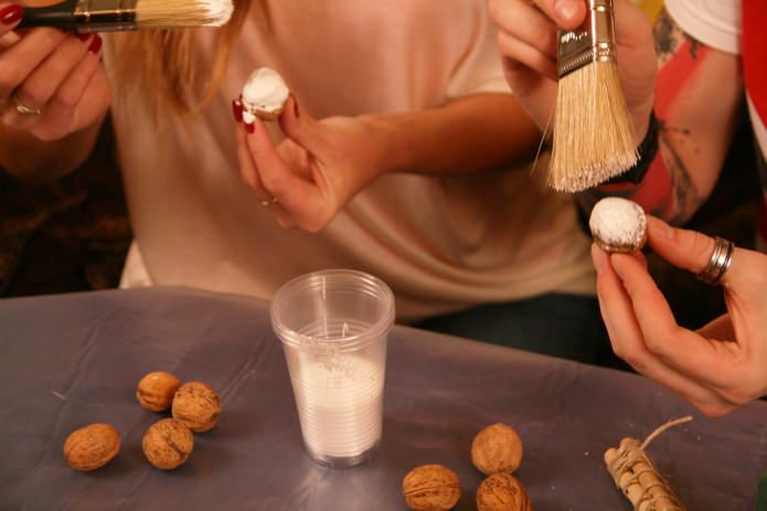 Pintar nueces