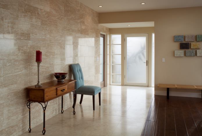 Azulejo de piedra beige