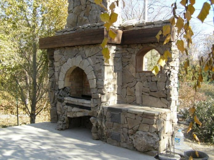 barbacoa de piedra