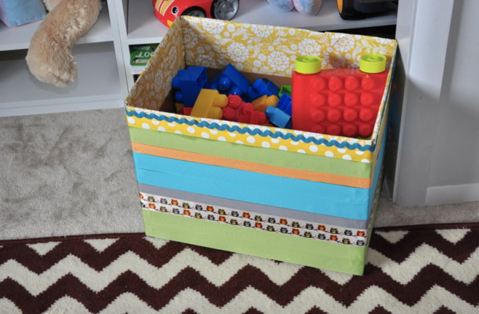 caja para juguetes infantiles
