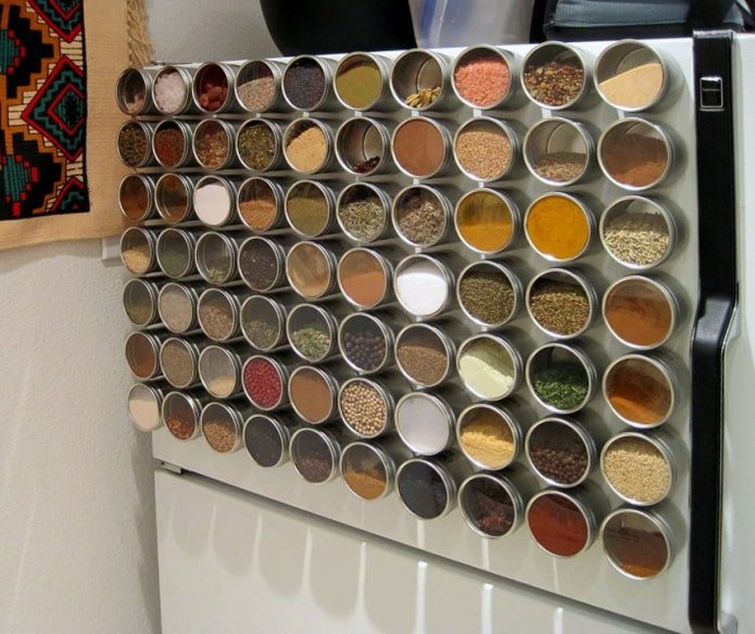 Estaciones en el refrigerador