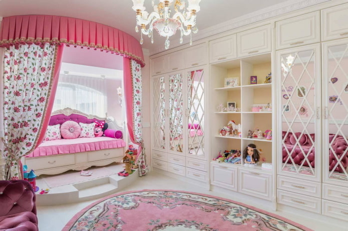 habitación infantil clásica