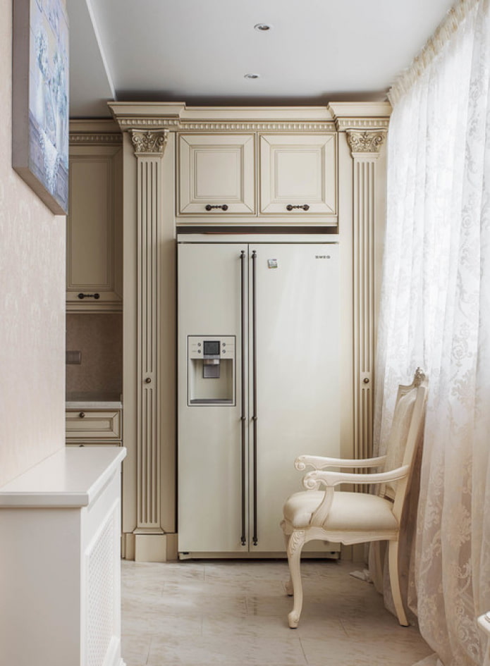 Muebles con columnas