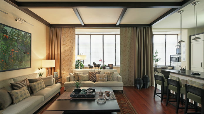 Cortinas japonesas
