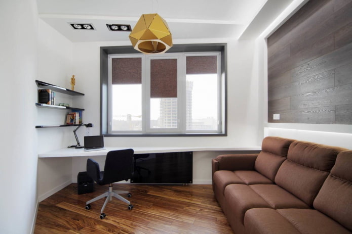 Dormitorio minimalista para un adolescente
