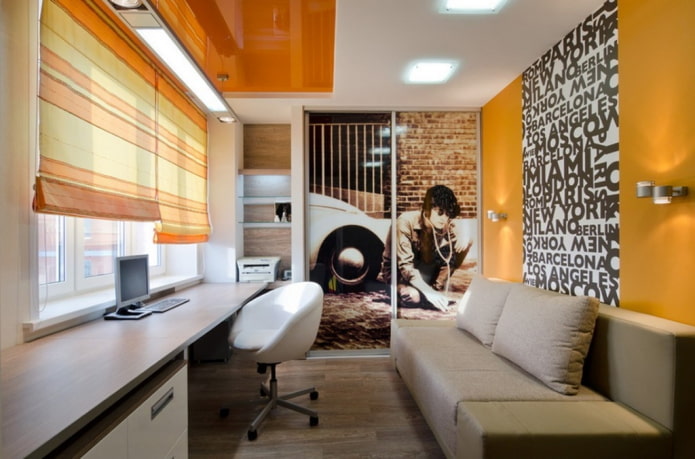Decoración de dormitorio para un adolescente