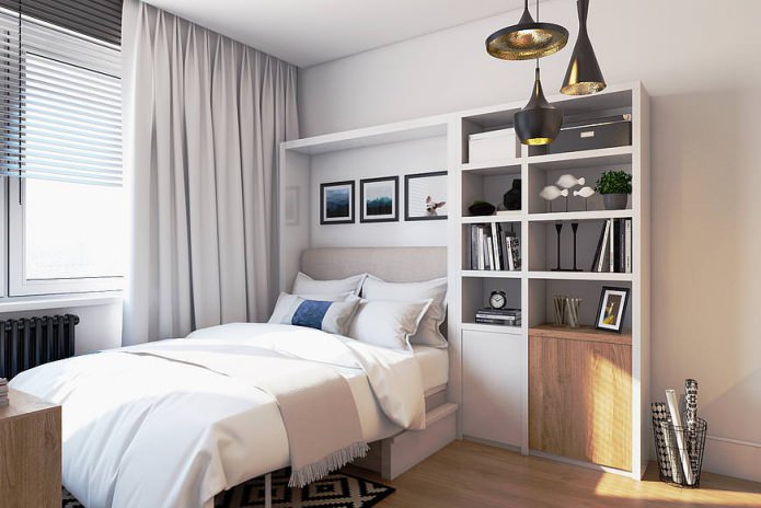 Estudio de 18 m² en estilo moderno