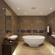 Interior de baño en estilo moderno: 60 mejores fotos e ideas de diseño-18