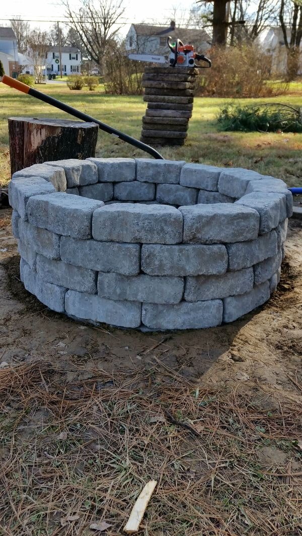 fogata de piedra