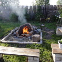 ¿Cómo hacer una chimenea en la dacha?-4