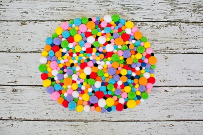 Bolas multicolores