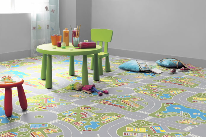 alfombra infantil