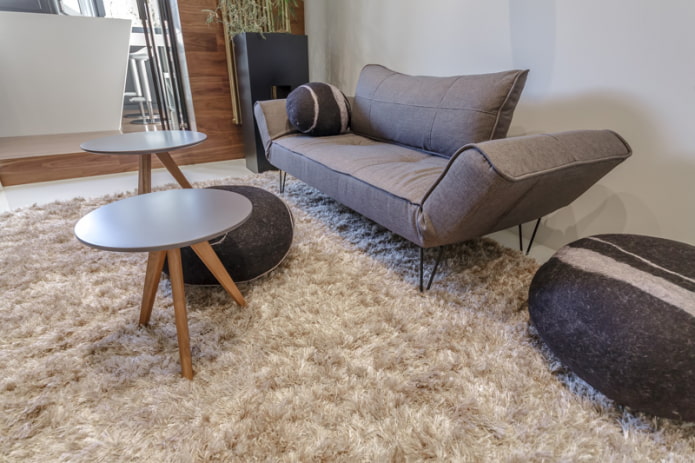 alfombra de estilo moderno