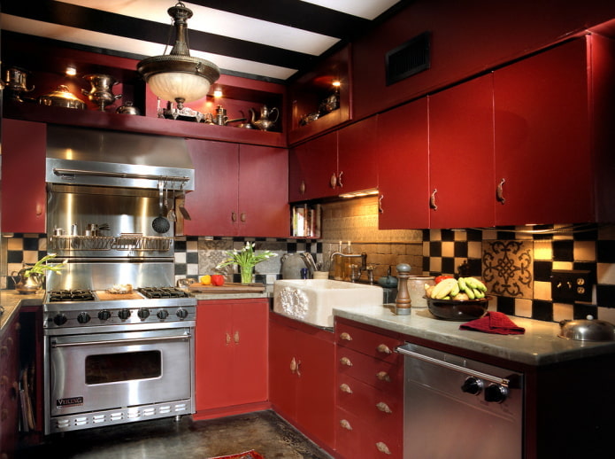 Cocina estilo campestre