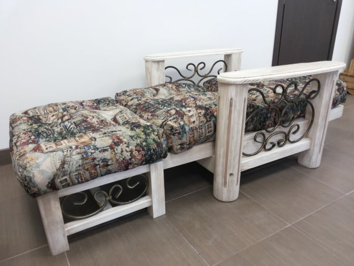 sillón plegable de estilo provenzal