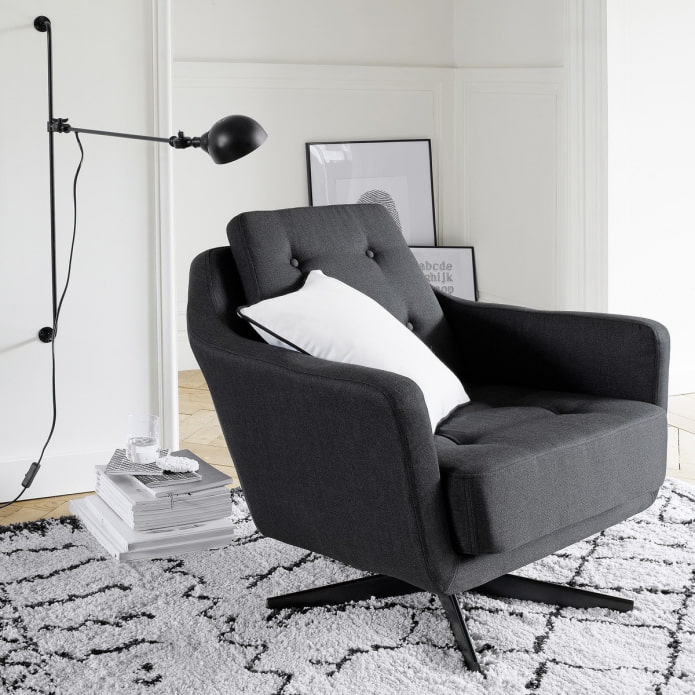 silla giratoria suave