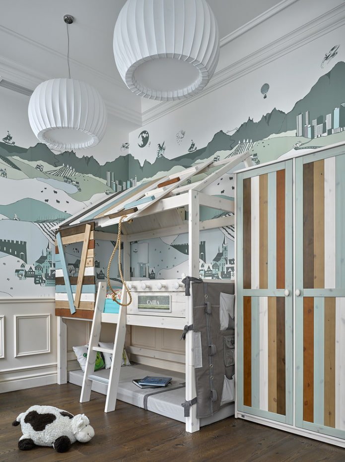 habitación infantil para dos niños