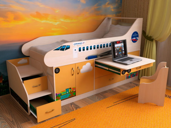 Cama Avión