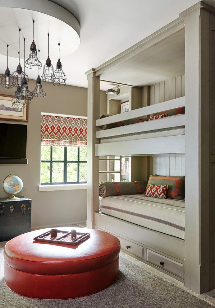 Habitación infantil con dos camas