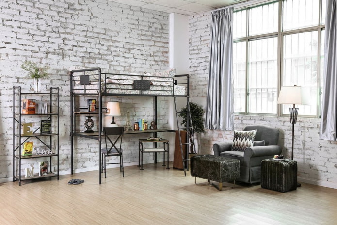 interior en estilo loft