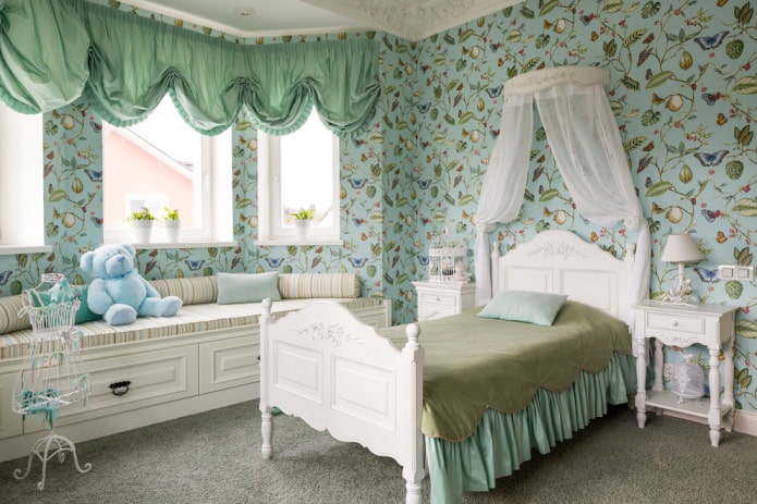 dosel para habitación infantil