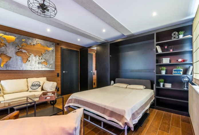 cama alta empotrada