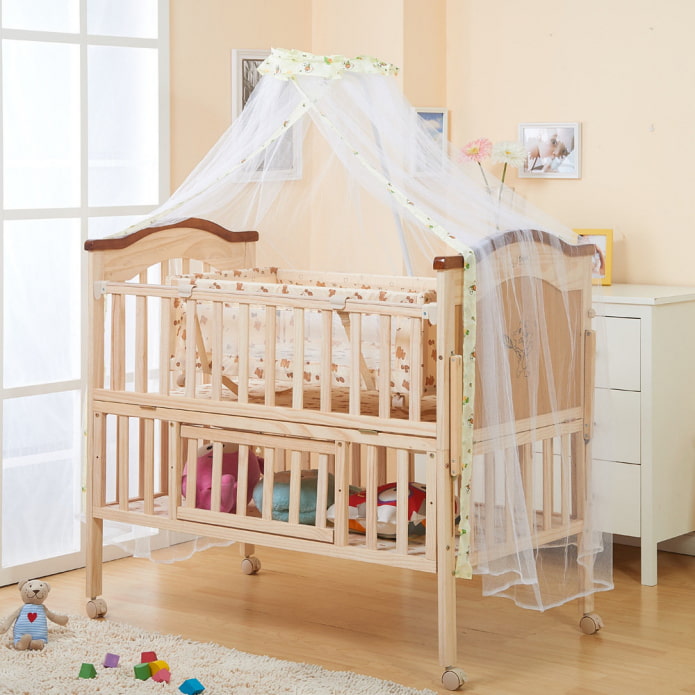 Litera para niños en el interior