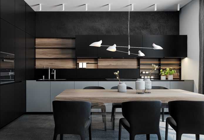 cocina en estilo minimalista