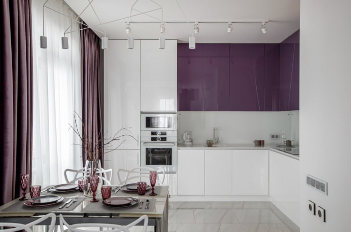 cocina en estilo neoclásico