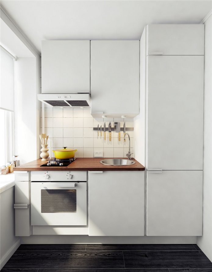 cocina blanca