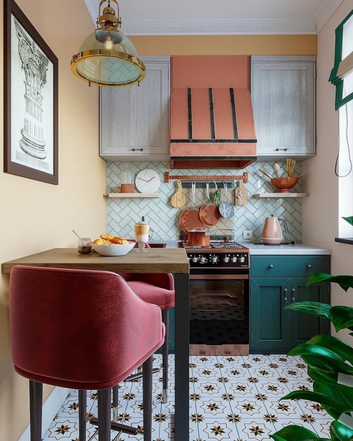 cocina pequeña