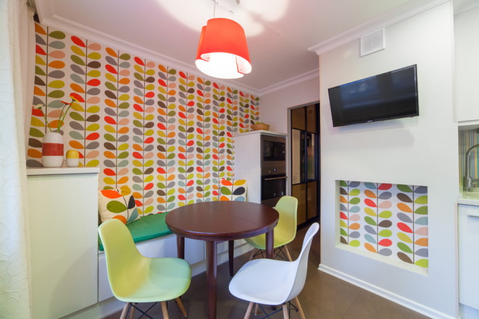 Cocina-salón luminosa