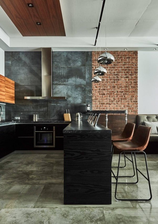 Cocina-salón tipo loft