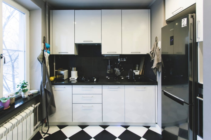 cocina del color de la encimera