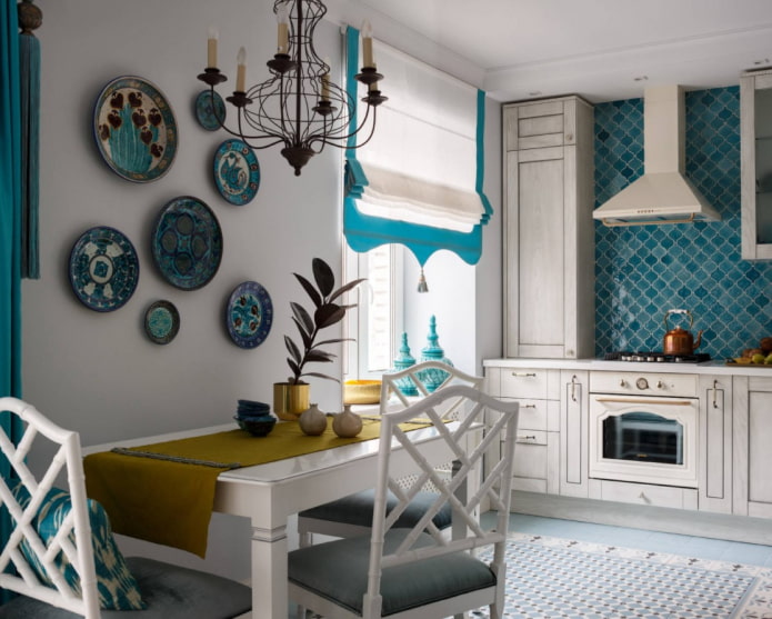 cocina de estilo oriental