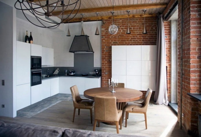 diseño de un estudio de cocina blanca