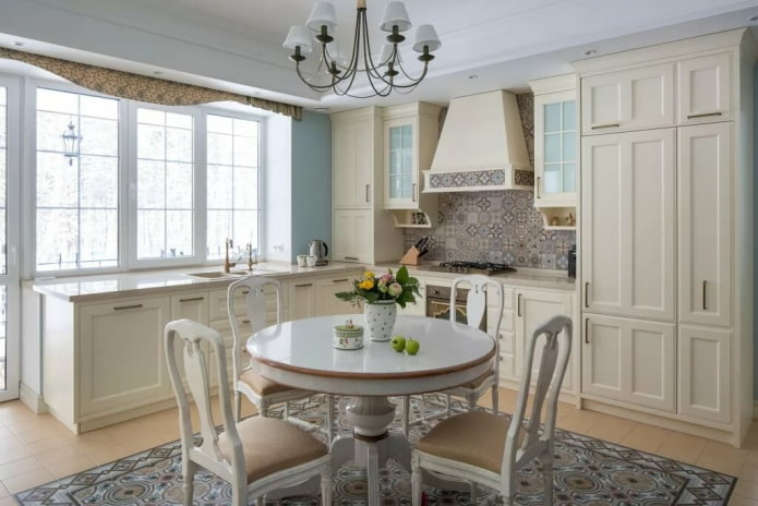 Cocina de estilo clásico