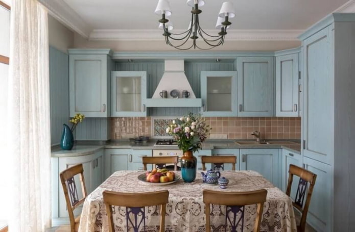 Cocina en estilo provenzal