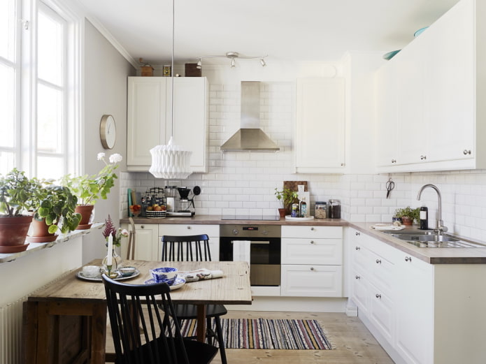 Cocina estilo escandinavo