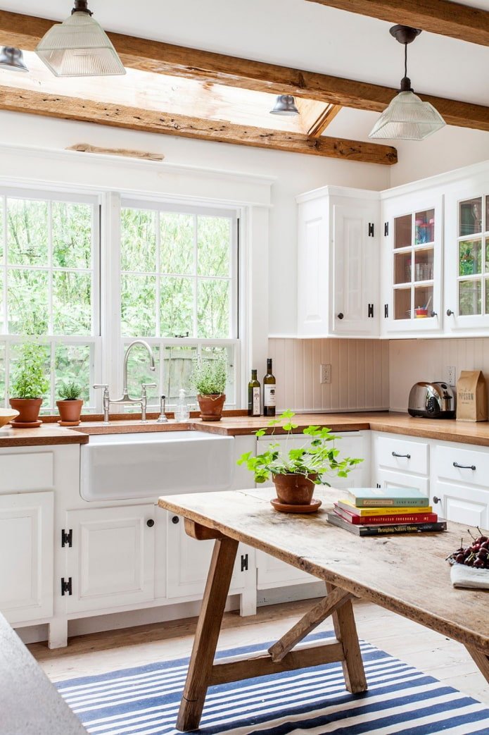 cocina de estilo escandinavo