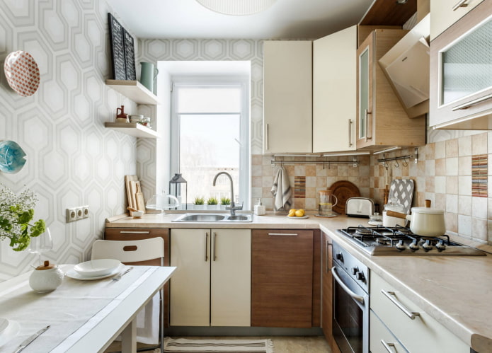 cocina de 4 m²