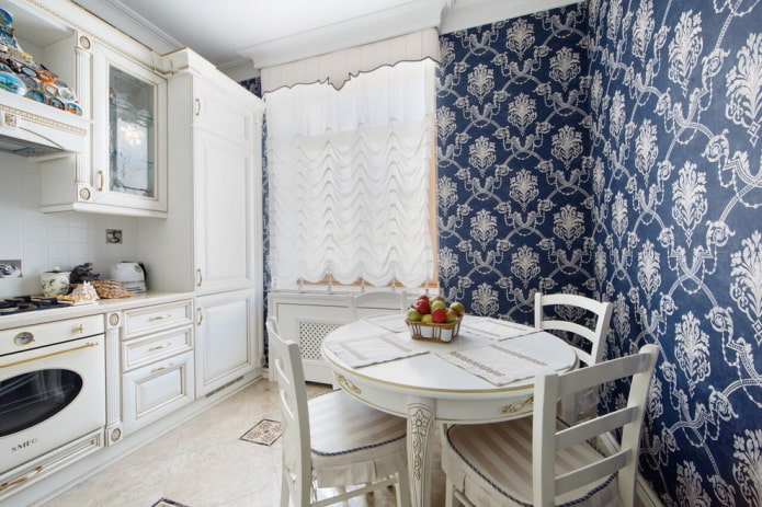 cocina de estilo clásico