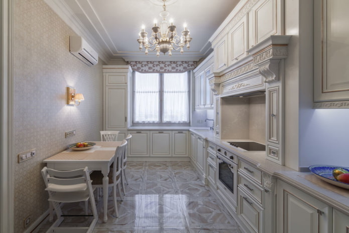 cocina de estilo clásico