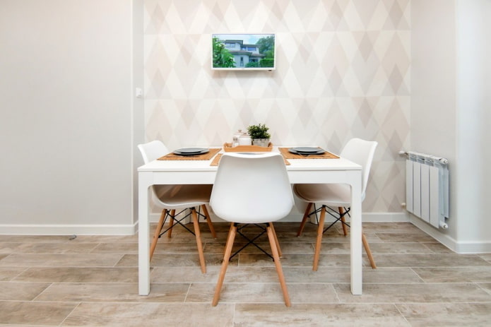 cocina de estilo escandinavo