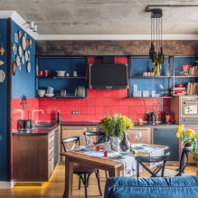 Cocina estilo loft-8