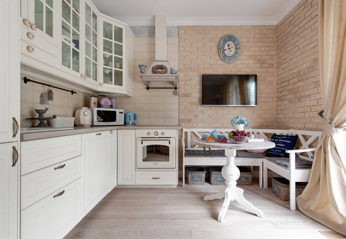 Decoración de cocina al estilo provenzal
