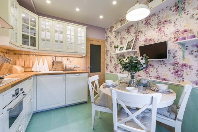 cocina de estilo provenzal