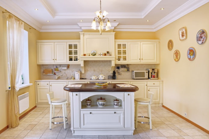 interior de cocina al estilo provenzal