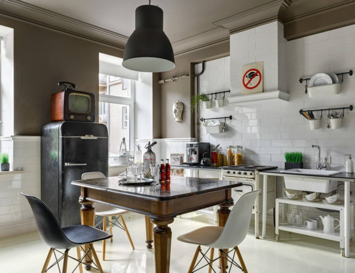diseño de cocina sin conjunto