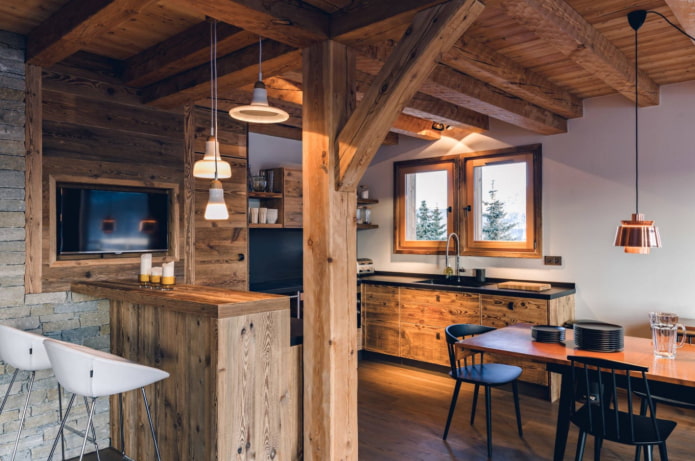 Juego de cocina en forma de U